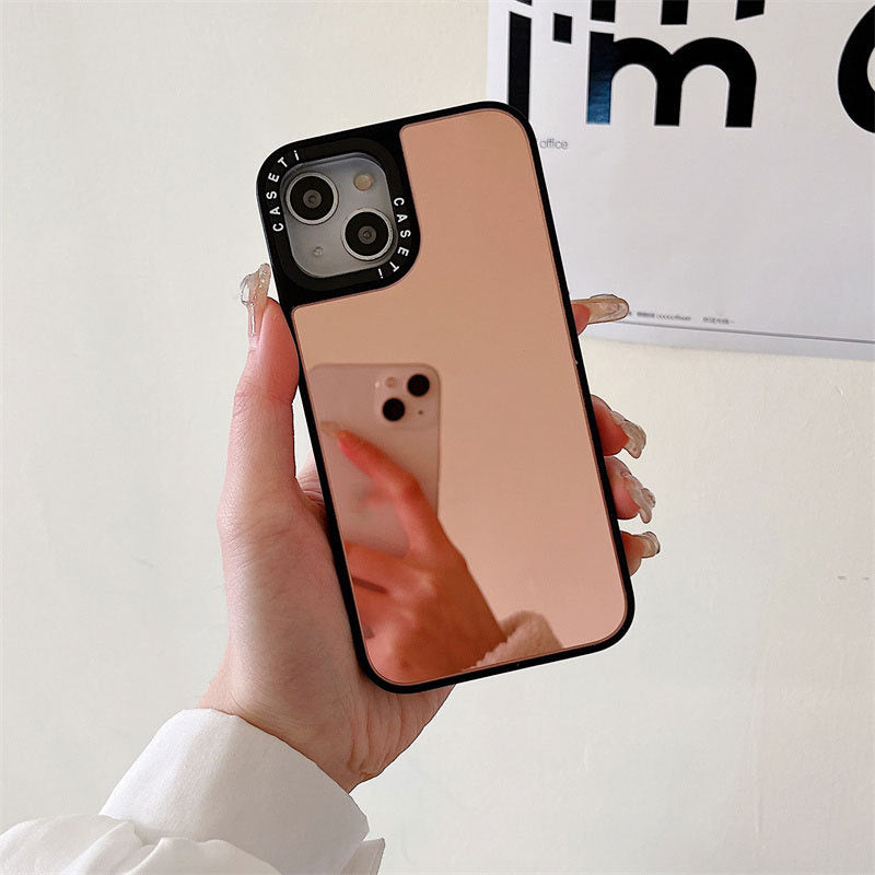 Women Self-timer Mirror Anti-fall Phone Case