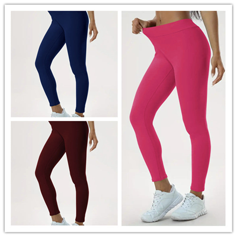 Women's Elastic High Waisted Yoga Pants