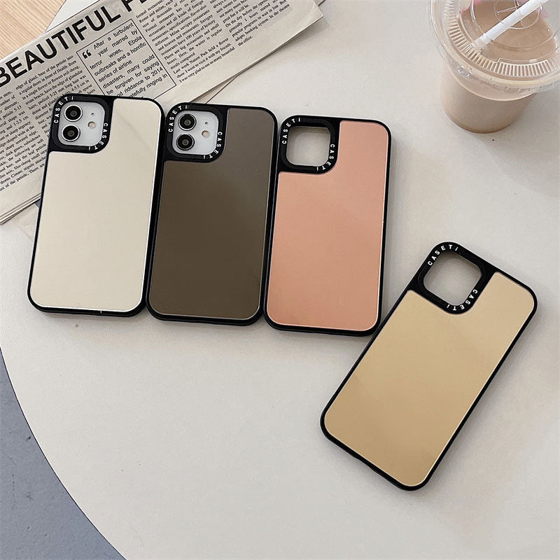 Women Self-timer Mirror Anti-fall Phone Case