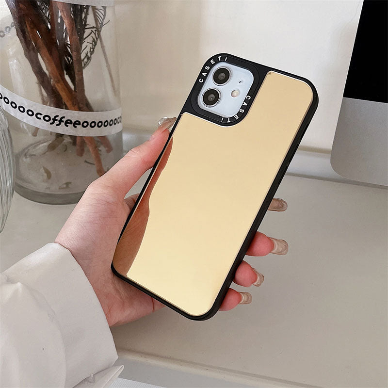 Women Self-timer Mirror Anti-fall Phone Case